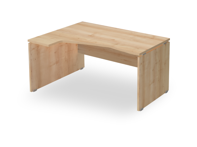 L-alakú íróasztal, HC